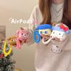 Cute cartoon phone for Apple AirPods4 earphone case 3 generation AirPods pro3 protective case female