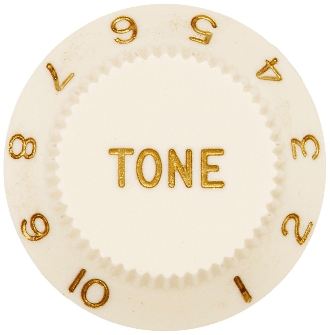 

Scud Electric Guitar Knob ST Type Knob Tone Aged White Inch/mm KP-240TI