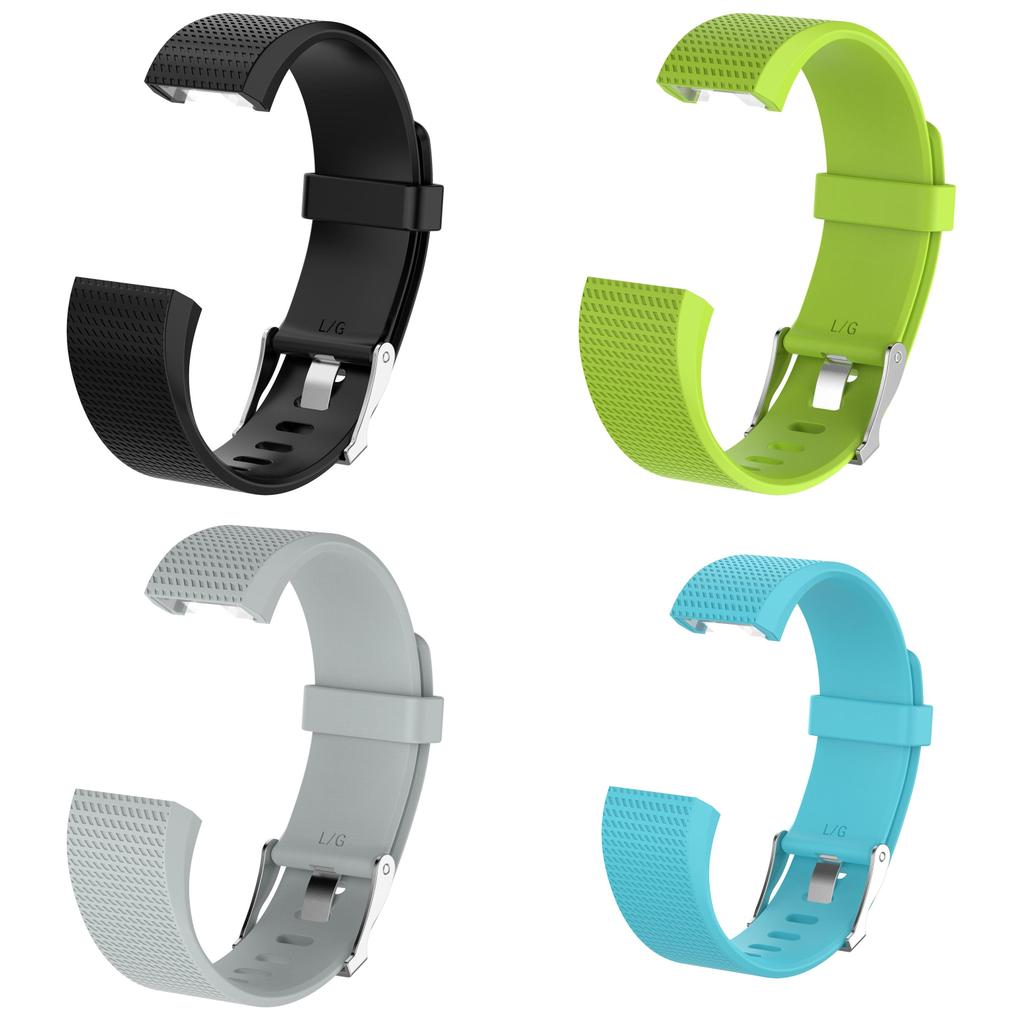Fitbit Charge2 Cinturino Sostitutivo in Silicone a Rete TPE da Polso in Bianco Rosa Nero Caffè Rosa Lime Blu Navy Viola Cielo Roccia Viola Chiaro Grigio Chiaro Cielo