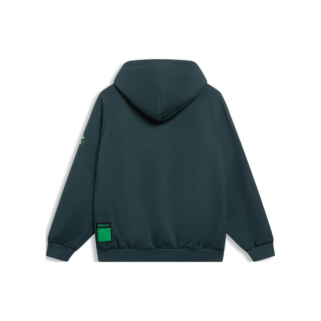 Li Ning Badfive Sweatshirt Men's Garlic Green AWDSJ09-2