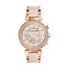 Orologio da donna MK5896 Cinturino color oro rosa Quadrante rosa 39 mm + scatola