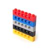 20PCS 1x6 Beam with 5 Holes Technology Building Blocks Parts 3894 Perforated Assembly DIY Toy MOC Bricks Replacement Accessories