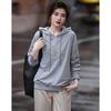Demana Women's Embroidered Hooded Sweatshirt