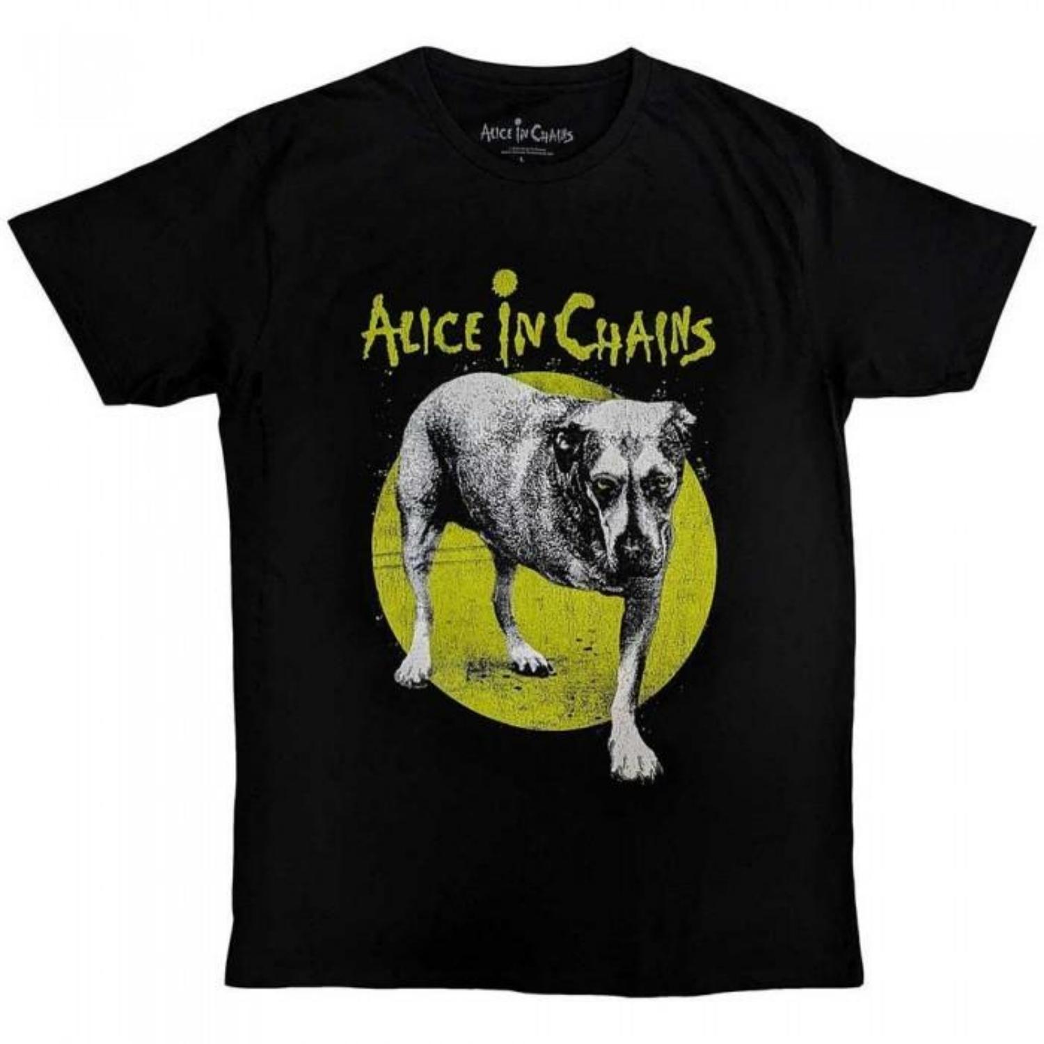 

Alice In Chains Unisex Adult Three Legged Dog V2 T-Shirt S разноцветный