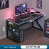 Modern Computer Desk for Home or Office - Simple Study, Gaming, or Bedroom Desk