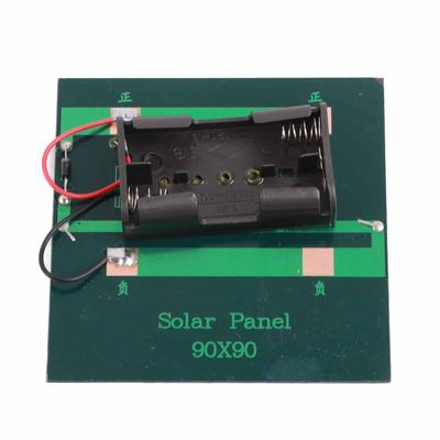 Solarpanel-Ladegerät Zellladeplatine 1W DC4V für 2xAA 1,2V Batterien Stromversorgung