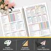 ADHD Cleaning Planner, Weekly and Monthly Organizing Planner with Cleaning Schedule and Checklist for Adults, Women for Household, Home, Kitchen,