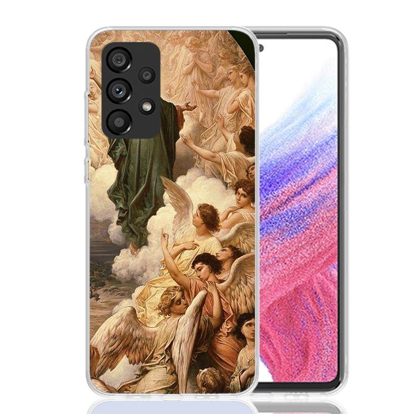 Renaissance Art Painting Phone Case For Samsung Galaxy A13 A14 A15 A16 A53 A54 A55 A56 A33 A34 A35 A36 A23 A24 A25 A26 A05S A04S