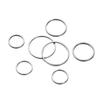 10pcs Stainless Steel Geometric Star Cross Round Frame Earrings Charms Connectors for Necklaces Earrings Jewelry Making Supplies