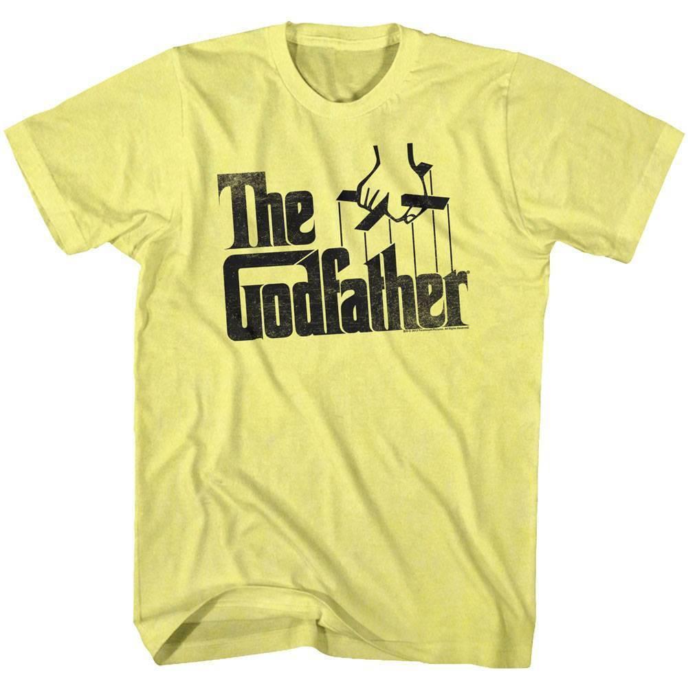 Godfather Vintage Movie Logo Men’s Yellow T Shirt M