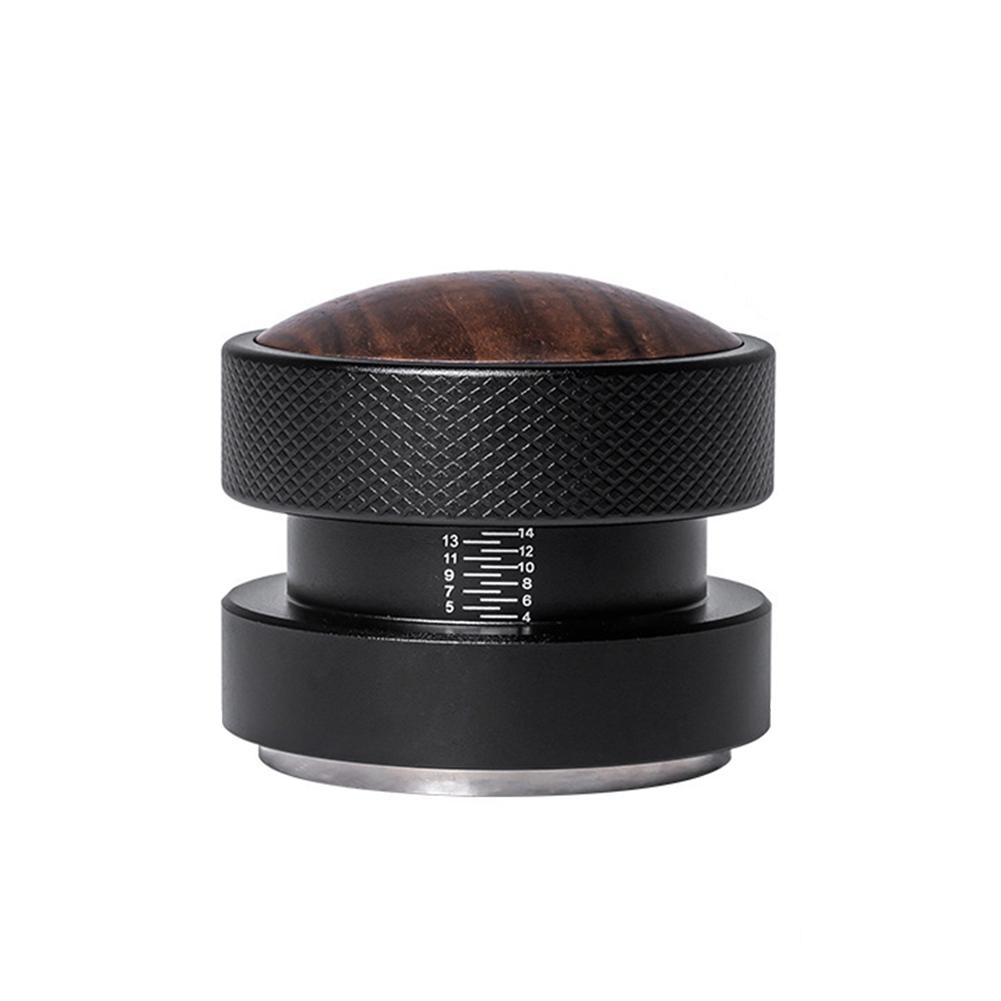 51mm 53mm 58mm Espresso Coffee Tamper Stainless Steel Flat Base Balanced Fixed Force Coffee Tamper Coffee Grinder Accessory
