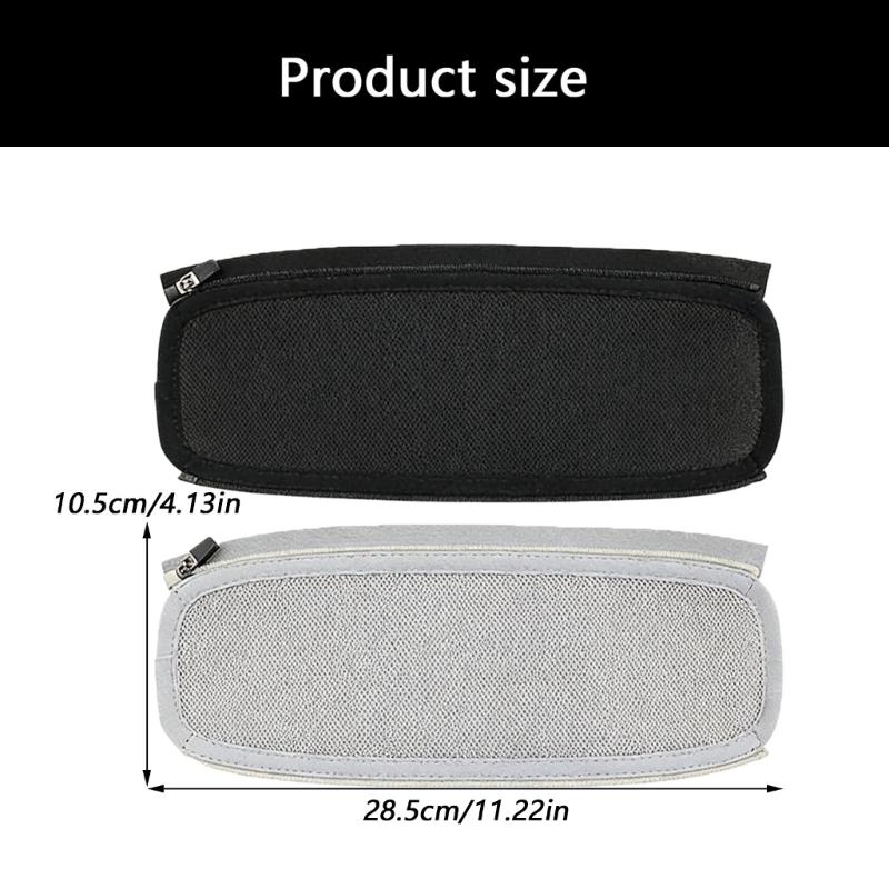 Breathable Mesh Cloth Headband Pad Cover Washable Headbeam Cushion Sleeve for H100 Headphone Comfort