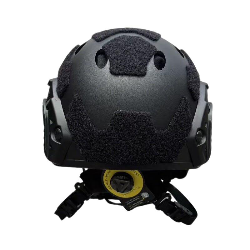 FAST PJ Tactical Helmet with Thickened Core, SF Velcro, and Impact Resistance One Size