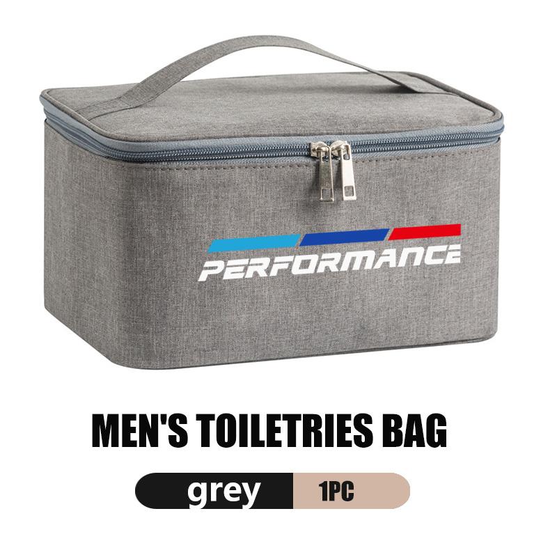 Für BMW Große Kapazität Auto Logo Kulturtasche Reise Aufbewahrungsbox Auto Zubehör M M2 M3 M4 M5 M6 E46 E90 E60 F30 E39 X1 X3 X4