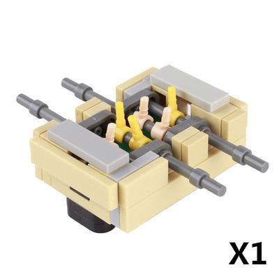 City Building Block Accessories Dining Car Movie Beverage Game Ice Cream Pizza Popcorn Food DIY Brick Children Toy Gift J036