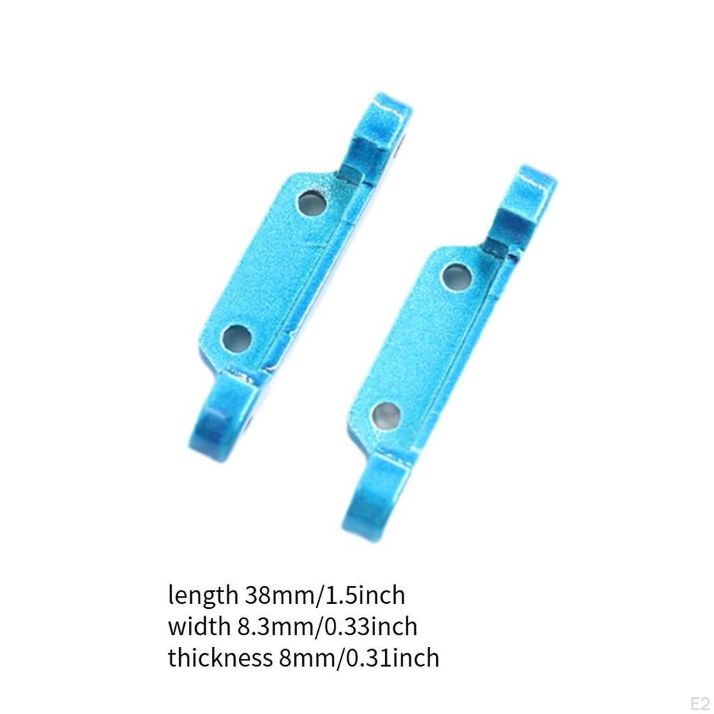 2x Front/Rear Arms Metal Spare Parts 1:16 Sturdy Compact Easy Install Replace Upgrade Part for 16103