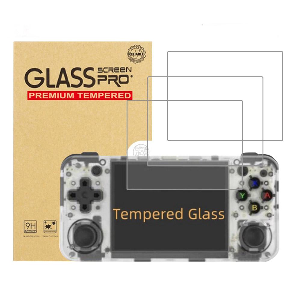 1/2/3 Stück Gehärtetes Glas Für RG35XXH Displayschutzfolien HD Kratzfest Schutzfolie für RG35XX H Spielzubehör