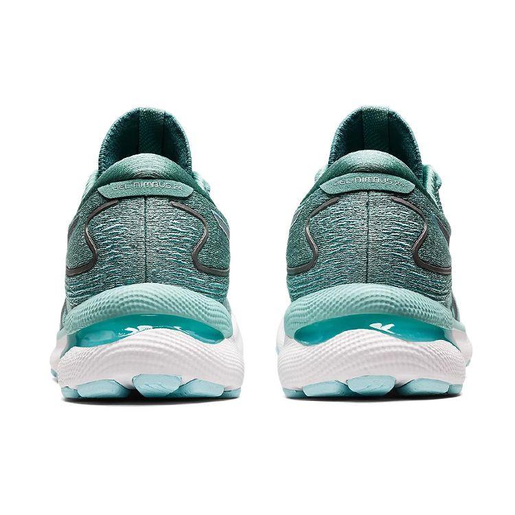 Asics Gel Nimbus 24 Wide Sage Women Sneakers Green Clear-Blue 1012B199-300