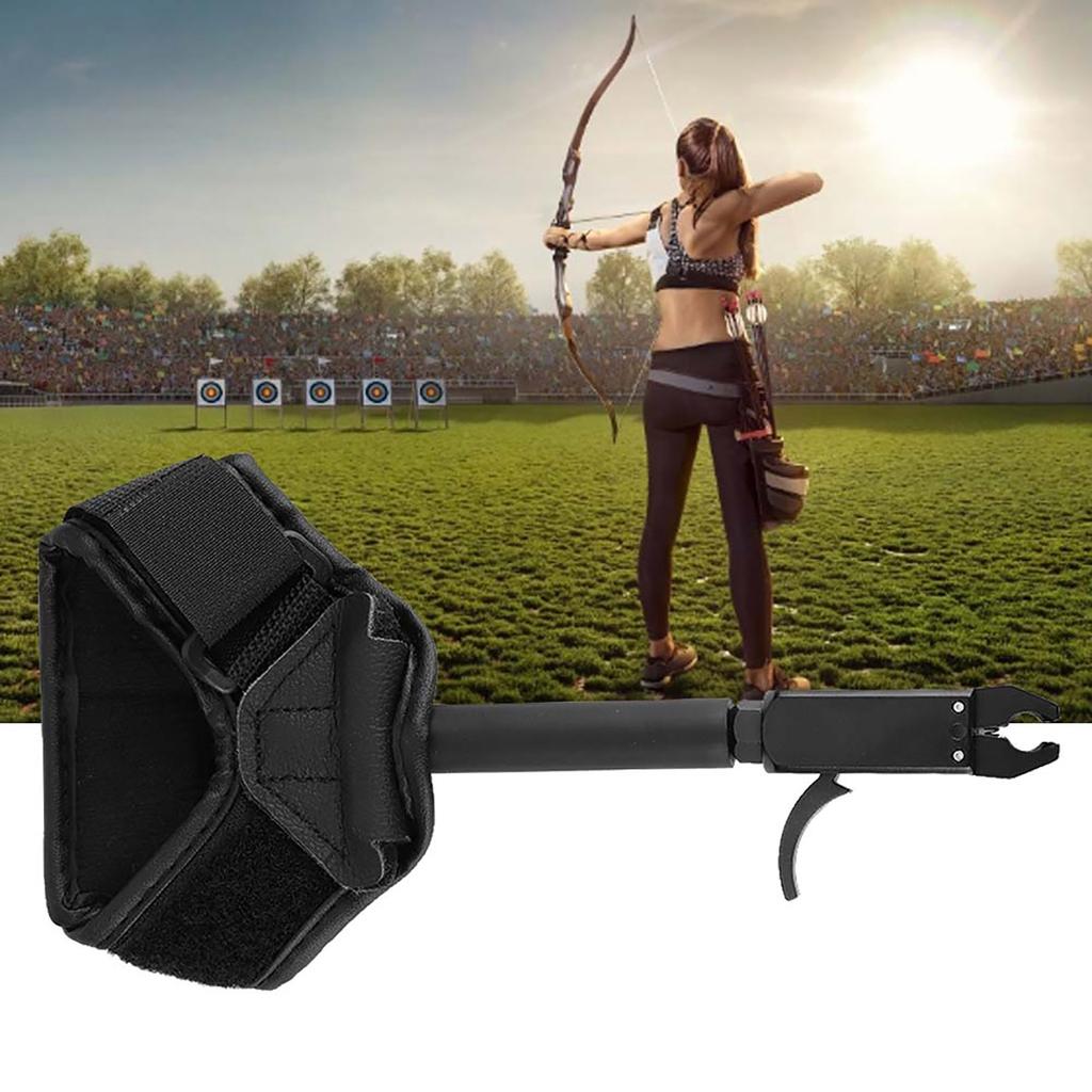 Tragbarer Bogen Metall Langlebig Jagd Bogenschießen Pfeilablass für Compoundbogen