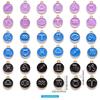 12Pcs Metal Alloy Enamel Zodiac Signs Charms Pendant Diy Hand Made Jewelry Parts
