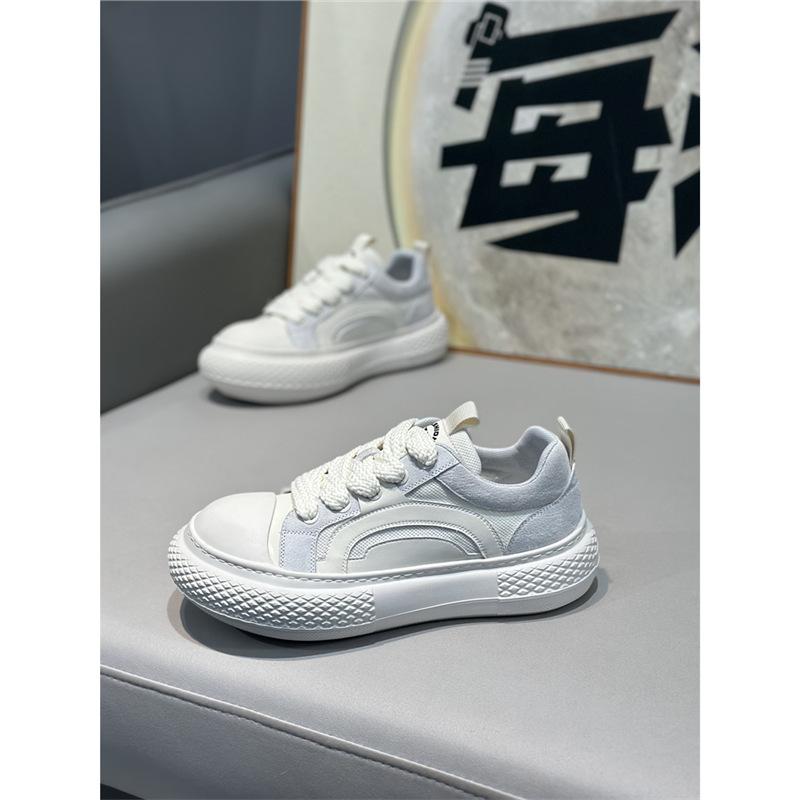Summer new low-top mesh breathable and comfortable casual platform lace-up shoes dl