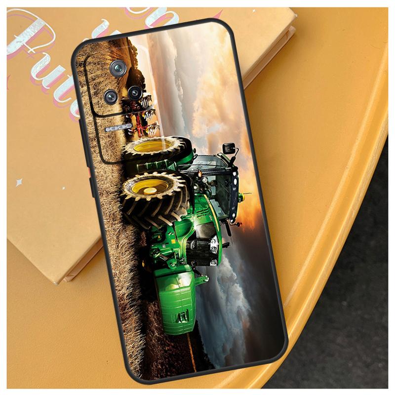 Farm Vehicle Tractor Funda For Xiaomi 17 Pro Max 13T 14T 15T 14 15 Ultra POCO X7 X5 X6 F5 F6 F7 Pro F8 Ultra Case