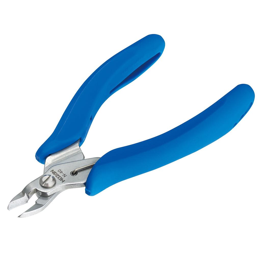 HOZAN Precision Thin Blade Finish for Easy For Copper Wire Only N-40 Nippers, Use,