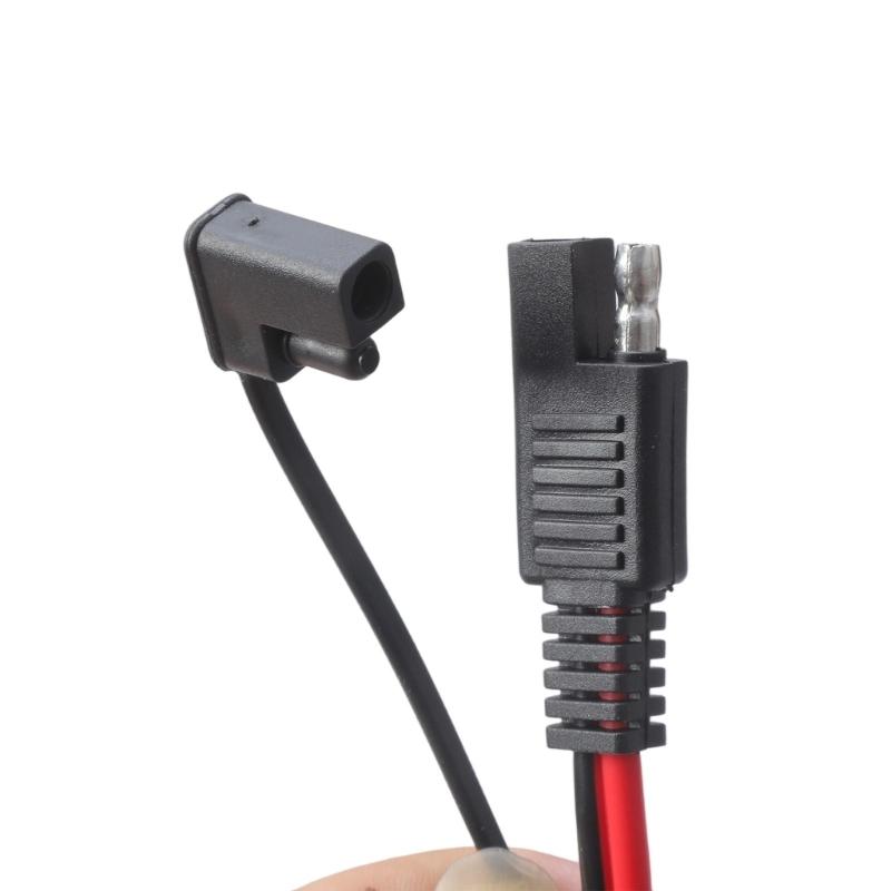 Hochstrom 0-36V SAE-Stecker zu Auto-Steckdose Verlängerungskabel 14AWG Mit Schutzabdeckung