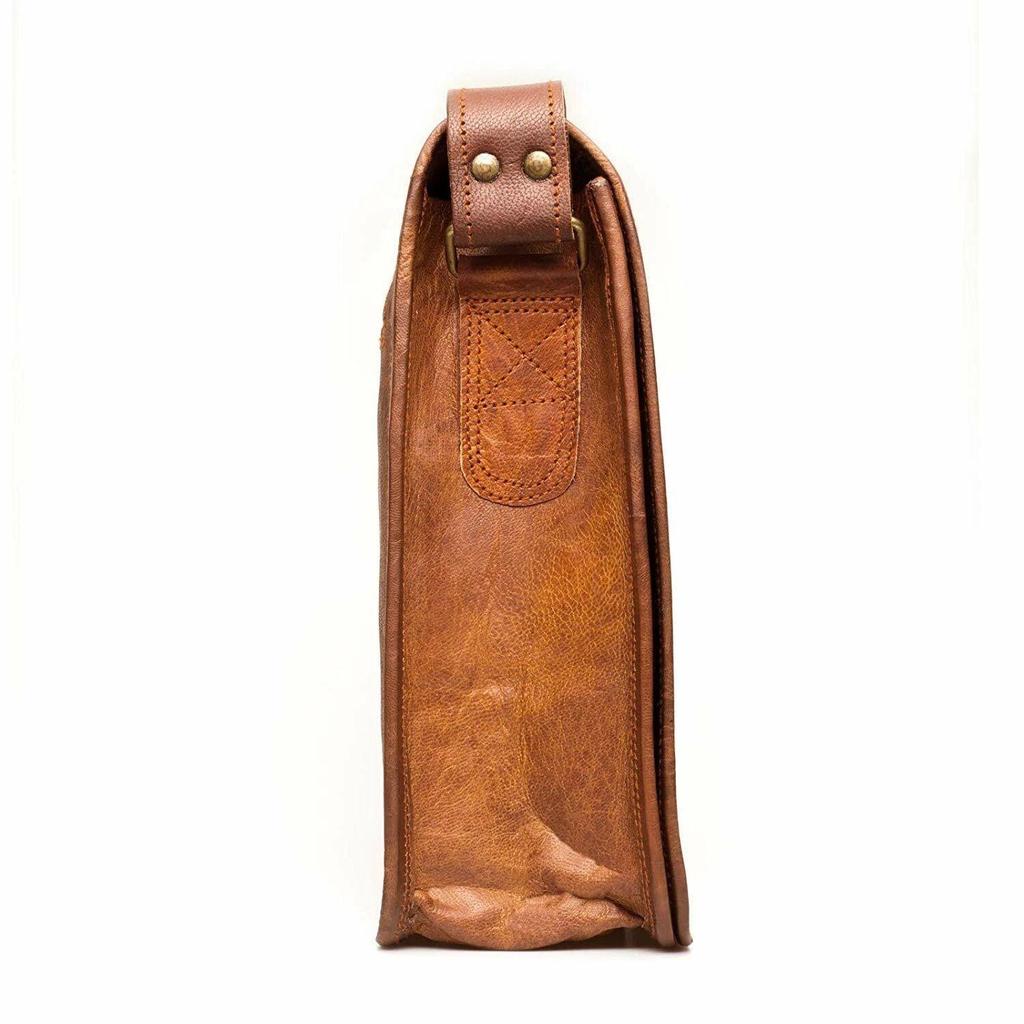 Men's New Briefcase Leather Business Shoulder Bag Messenger Satchel Laptop