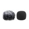 Black Sponge Fur Microphone Covers for Zoom H1 Recorder Microphone Protector Mic Filter Replacements