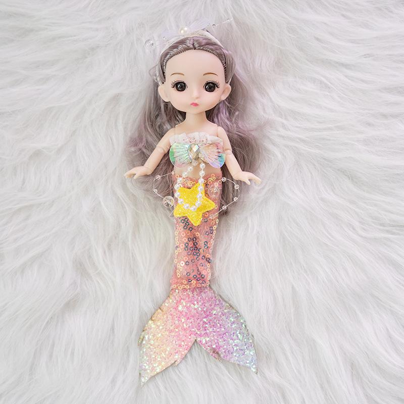 24cm Dress Mermaid Doll Girl Gift