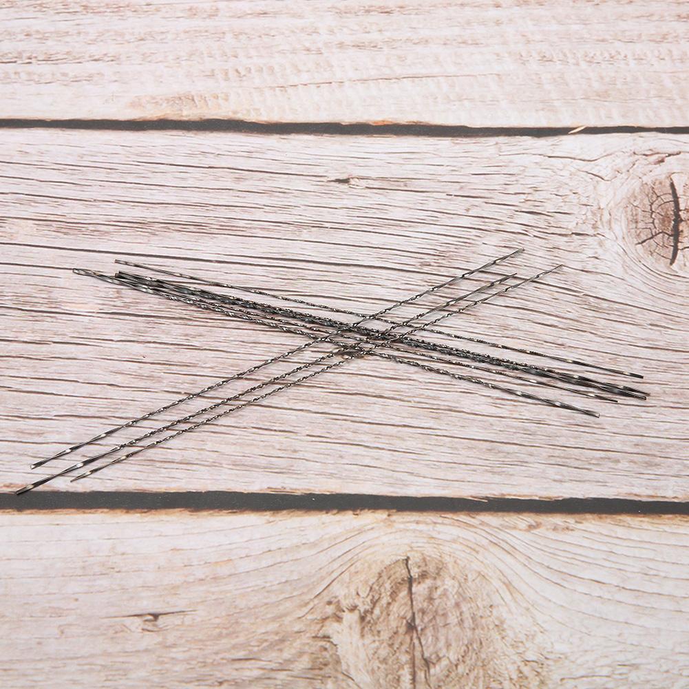 8Pcs Metal Jewelry Saw Cutting Blades Replacement Woodworking Accessory for U Shaped Saw Frame