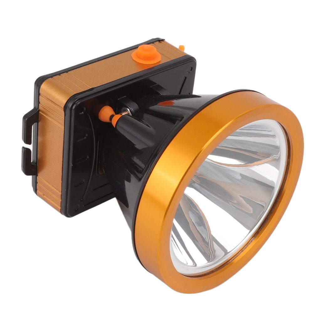 Head Lamp Waterproof Rechargeable 2 Modes LED Head Light for Camping Mining Fishing