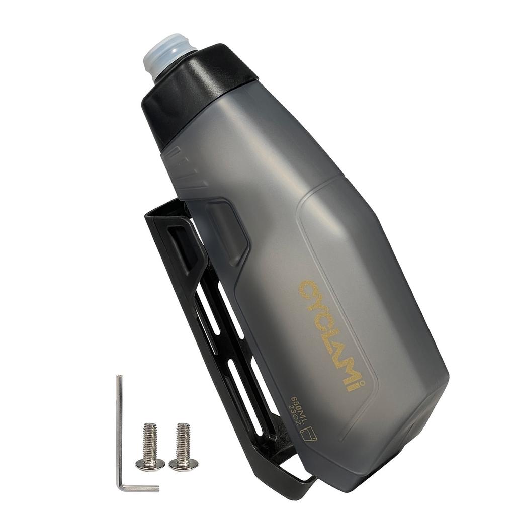 Bicycle Aerodynamic Water Bottle Bracket Set 650ML Bike Water Bottle MTB Road Bike Frame Down Tube Riding Water Kettle