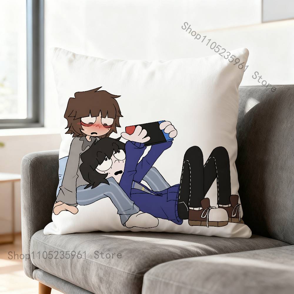 

Will Mike Onewheatmark BByler Pillow Cases for Bedroom Living Room Sofa Home Decor Polyester Cushion Cover with Zipper 30x30cm