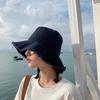 Sunshade Raw Edge Fisherman Hat Foldable Sun Protection Basin Cap Versatile Thin Bucket Hats  Sport
