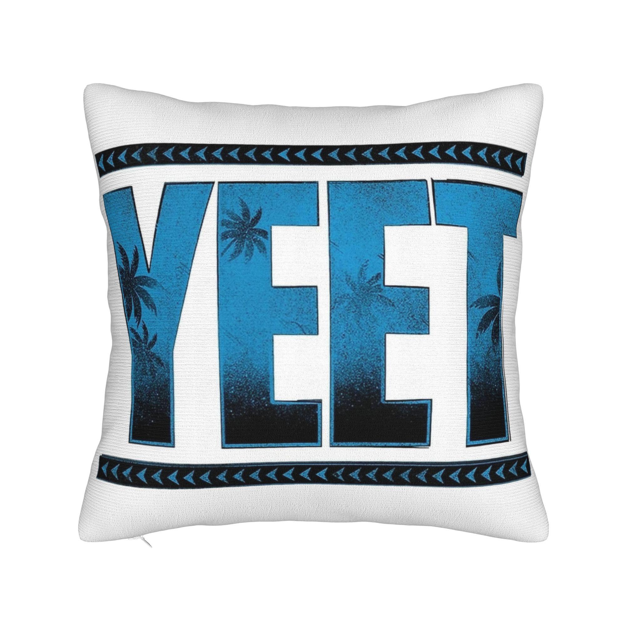 JEY YEET USO Wrestling Pillowcases  Cute Funny Pillow Case For Living Room Chair Comfy Pillow Cover 16x16Inch