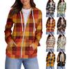 Hanorace pentru femei Trendy Topuri Casual Toamna Moda Hanorac cu maneci lungi Cu buzunare Pulover Ușor