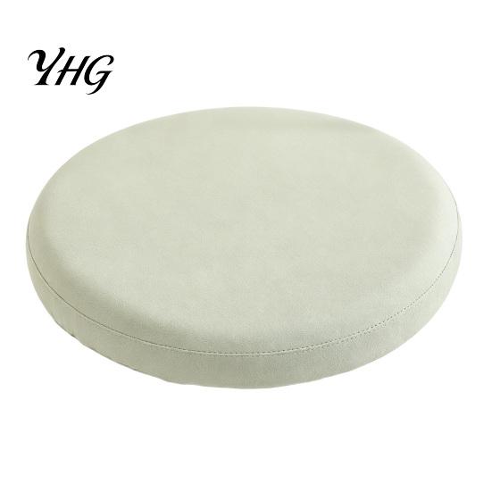 Cozy Fleece Seat Cushion for Winter Memory Foam Chair Cushion, Thickened Dining Pad with Straps, Replacement Wooden Chairs Non-Slip Backing, Washable