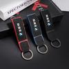 Fashion Luxury Car Key Chain Suede Leather Keychain Keyring for BMW Performance E36 E39 E46 E53 E90 M3 M5 X1 X3 X5 X6 X7 G20 G38 djbf00