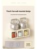 Wall-Mounted Punch-Free Spice Box Set: Multifunctional Kitchen Seasoning Jars