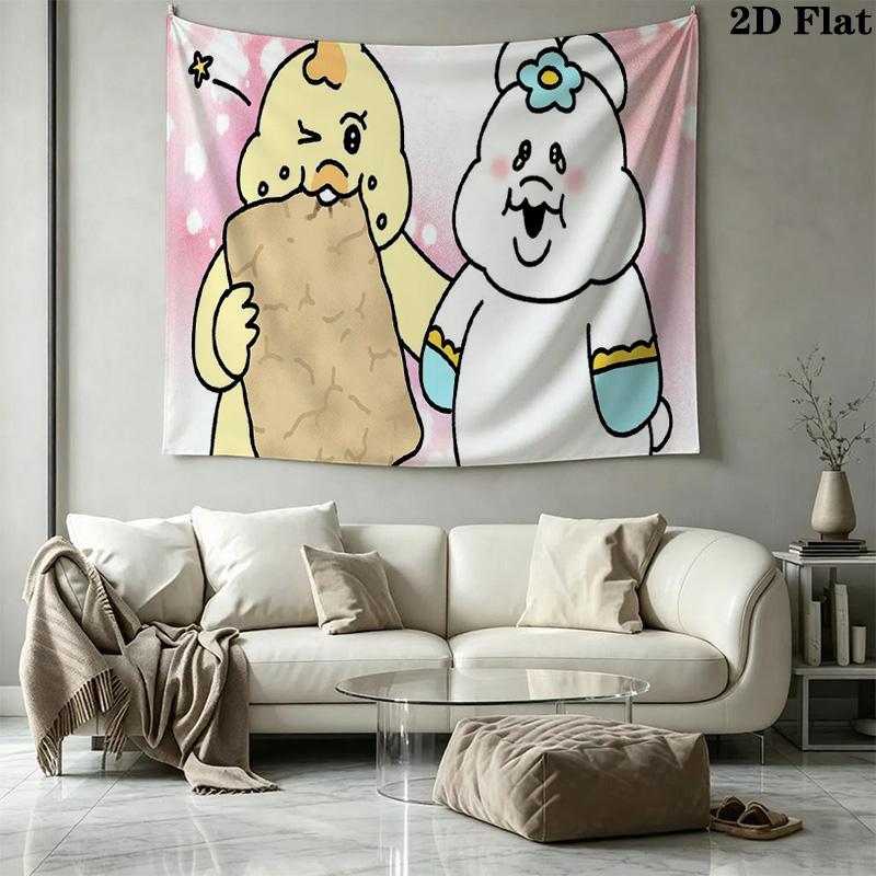 Cute Cartoon Style Pattern Home Decor Tapestry, Wall Hanging, Decorative RV Wall Cloth.ZGT0914243