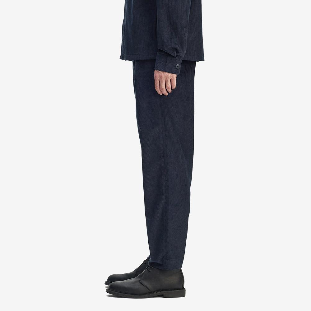 FRED PERRY [Sharp] Tapered Corduroy Trousers - Navy Afpm2538511-608