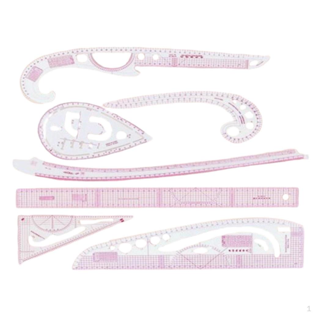 Francouzská křivka pravítka šití pro začátečníky v oblasti tvorby vzorů