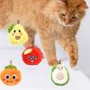4Pcs Bite Resistant Cat Chewing Toy Simulation Cat Teasing Toys Teeth Grinding Toy  For Dogs Cats