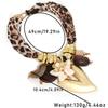 European, American Bohemian style woven rope necklace, ethnic style flower shape with earth color flower pendant, neck chain.
