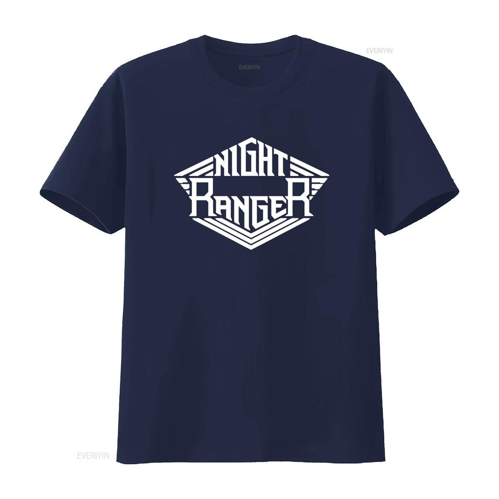 NIGHT RANGER Print T SHIRT Available in All Sizes S M L XL XXL and Colours Black White vintage Washed Comfortable Stylish