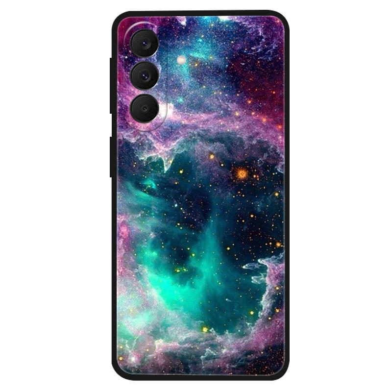 For Samsung Galaxy A57 A37 5G Case Bumper Starry Sky Soft Silicone TPU Back Cover for Samsung A37 A57 Phone Case Cute Cat Cover