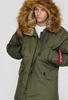 Alpha Industries Man Explorer Winter Jacket Dark Green