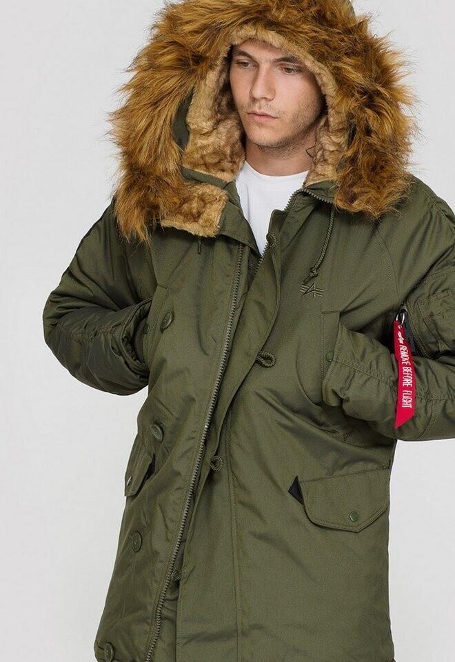 Alpha Industries Man Explorer Winter Jacket Dark Green